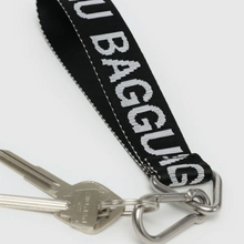 Load image into Gallery viewer, BAGGU Logo Keychain - Recycled Black
