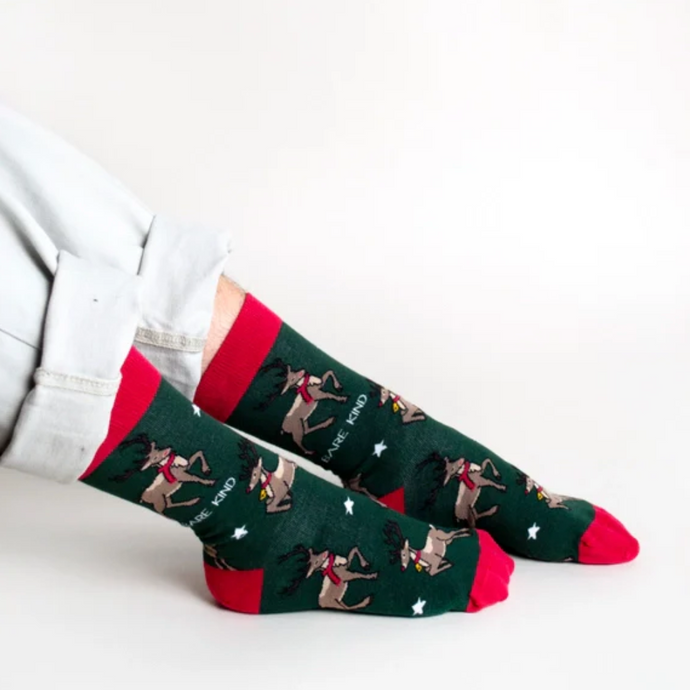 Bare Kind Bamboo Christmas Socks - Life Before Plastic