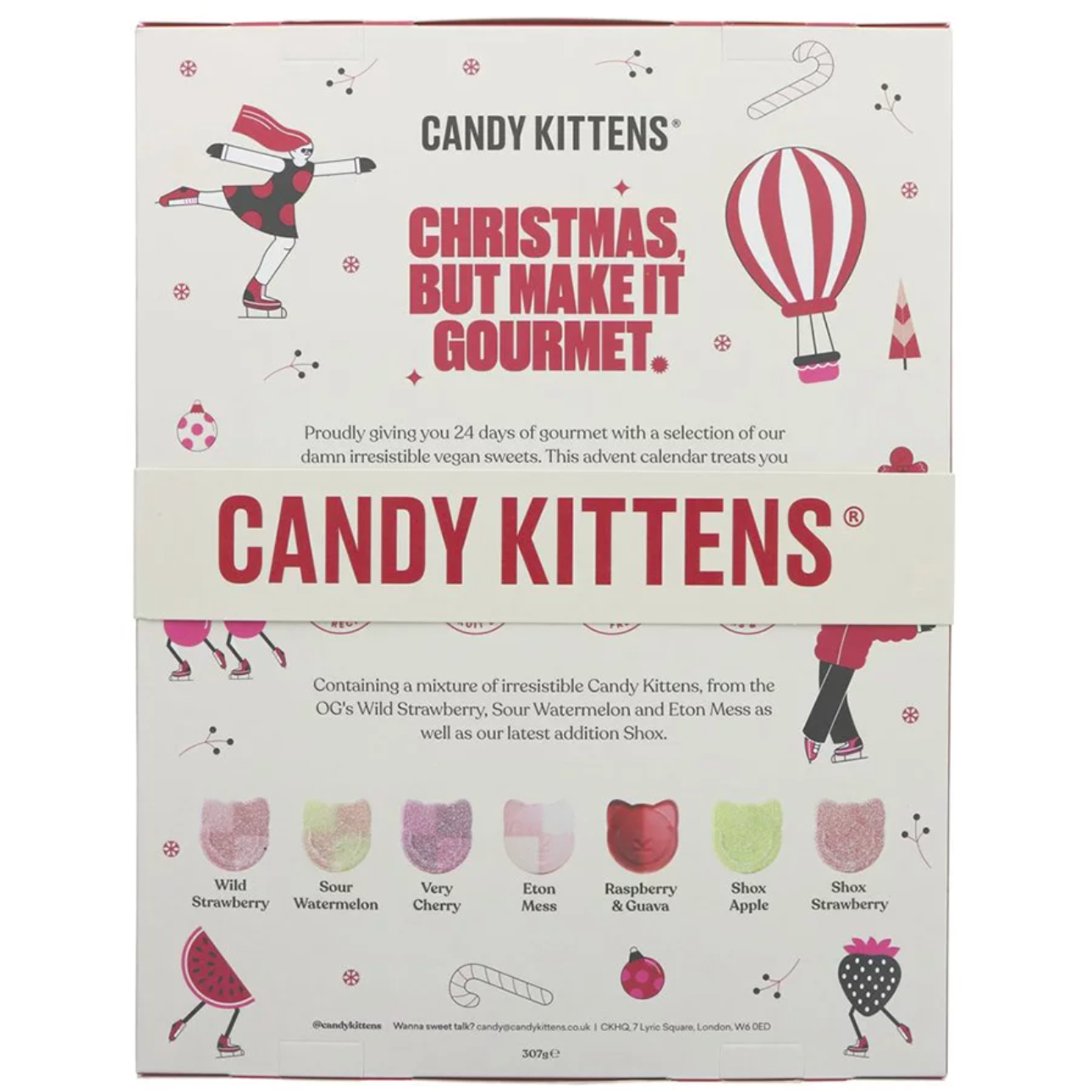 Candy Kittens Advent Calendar - Life Before Plastic