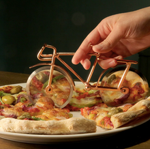 Load image into Gallery viewer, Natural Collection Bike Pizza Cutter
