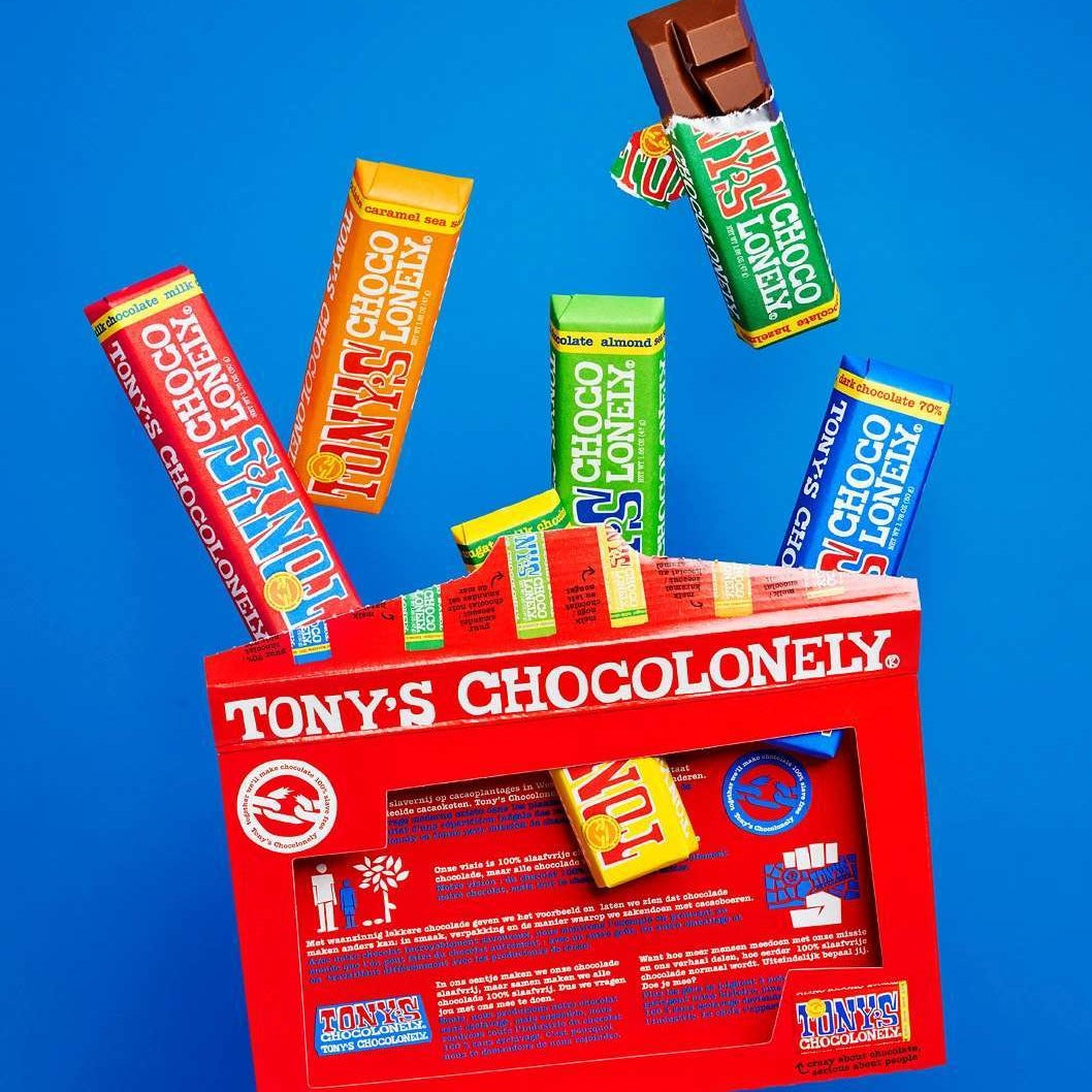 Milk Chocolate Assortment Pack | Tony's Chocolonely | Life Before Plastik