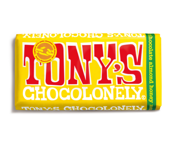 Almond & Honey Nougat - Milk Chocolate | Tony's Chocolonely | Life Before Plastik